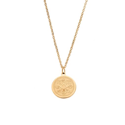 Κολιέ Γυναικείο SΕΝΖΑ Steel Gold Plated