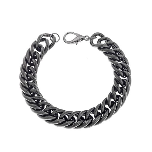 Βραχιόλι Senza Stainless Steel Gun Metal
