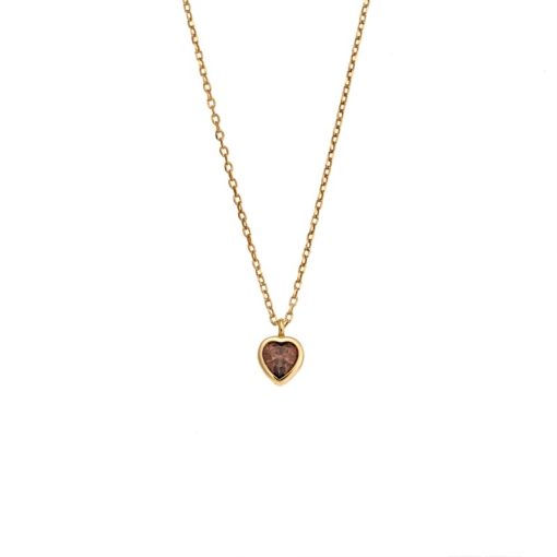 Μενταγιόν Senza Silver 925 Gold Plated