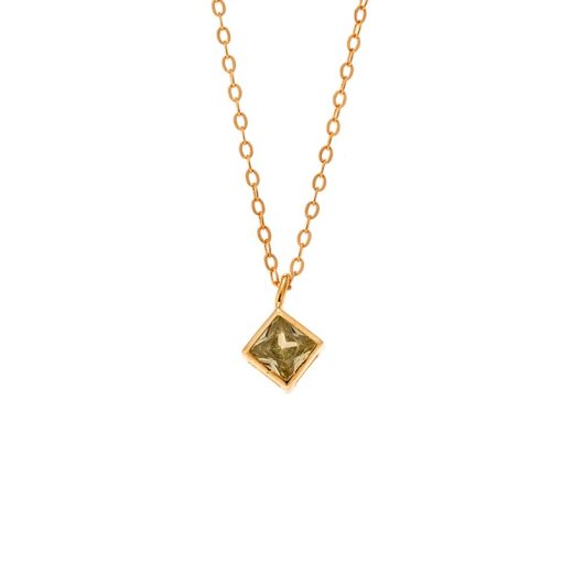Μενταγιόν Senza Silver 925 Gold Plated