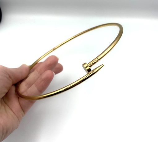 Κολιέ καρφί Amarise gold