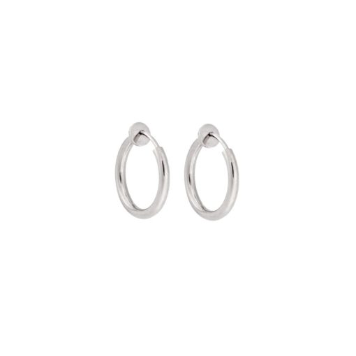 Σκουλαρίκια UNISEX SENZA Steel κρίκος χωρίς τρύπα