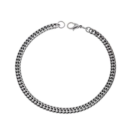 Βραχιόλι Senza Stainless Steel Gun Metal