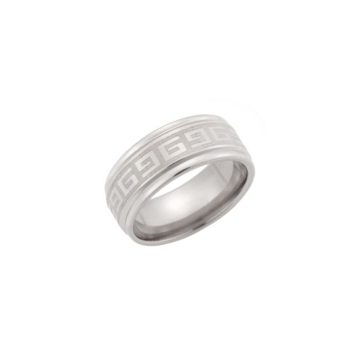 Δαχτυλίδι Senza Unisex Steel, με μαίανδρο