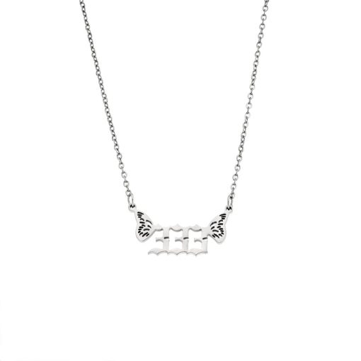 Κολιέ Senza Stainless Steel, Angel Numbers
