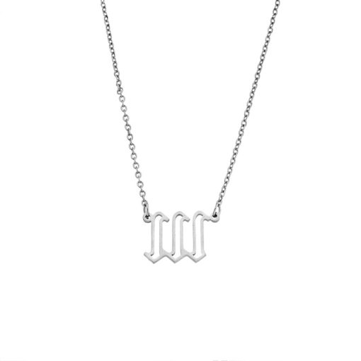 Κολιέ Senza Stainless Steel, Angel Numbers