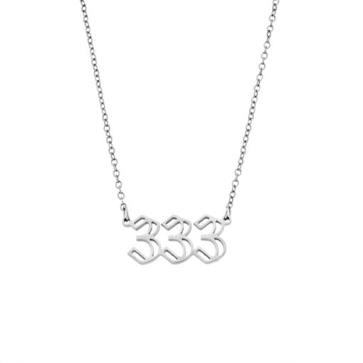 Κολιέ Senza Stainless Steel, Angel Numbers