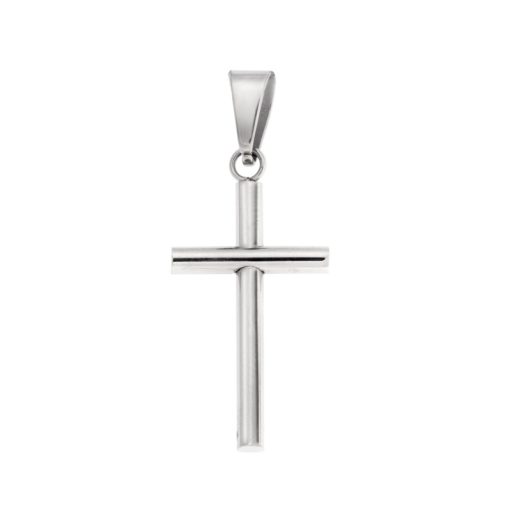 Μοτίφ Senza Men's Steel, Σταυρός από Ατσάλι