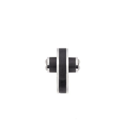 Κολιέ Senza Men's Steel, Δίχρωμος Σταυρός από Ατσάλι