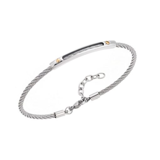 Βραχιόλι Senza Men's Steel - Silver