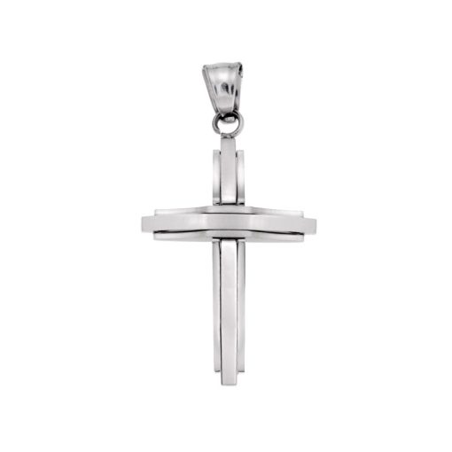 Μοτίφ Senza Men's Steel, Σταυρός από ατσάλι