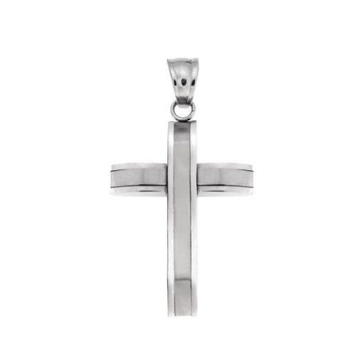 Μοτίφ Senza Men's Steel, Σταυρός από ατσάλι