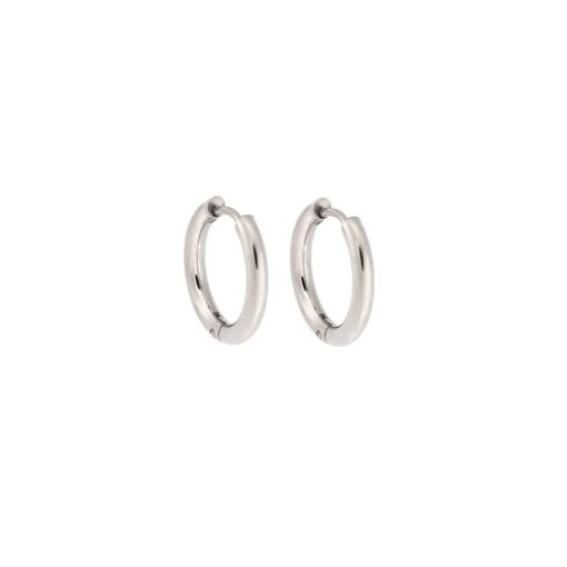 Σκουλαρίκια Γυναικεία SENZA Steel, κρικάκι 1.6 cm