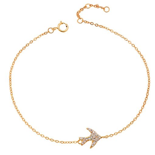 Βραχιόλι SENZA Silver 925 Gold Plated