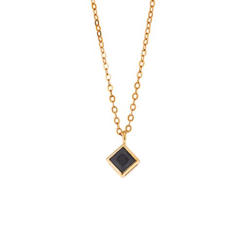 Μενταγιόν Senza Silver 925 Gold Plated