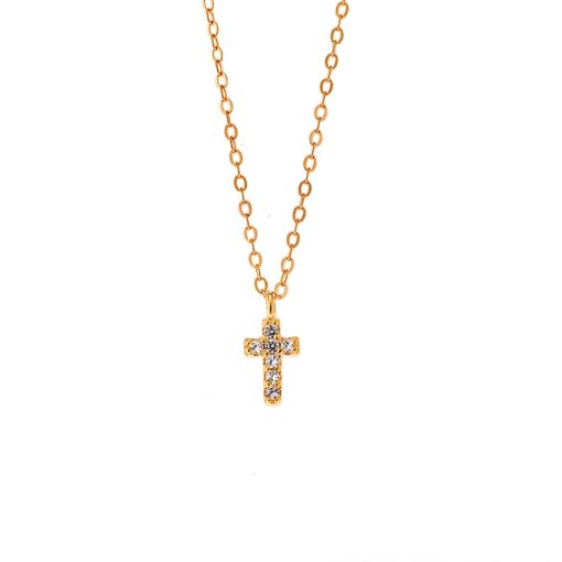 Μενταγιόν Senza Silver 925 Gold Plated
