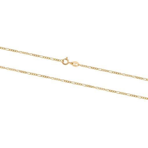 Καδένα Senza από επιχρυσωμένο ασήμι 925 - 40cm